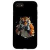 iPhone SE (2020) / 7 / 8 Tiger in MMA Gloves - MMA Training Case