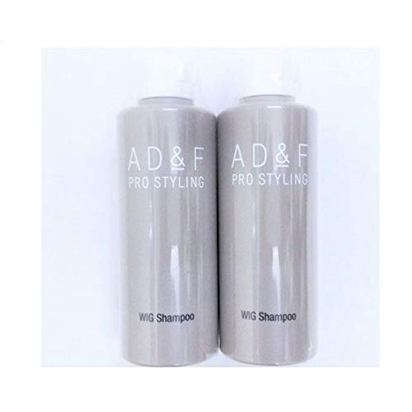 Aderans Fontaine Wig, Wig, Exclusive Shampoo (200 ml), Value 2 Piece Set, AD&F Human Hair Wig, Synthetic Hair Wig, Mixed Hair, Medical Wig, Partial Wig, Cosplay, Wash