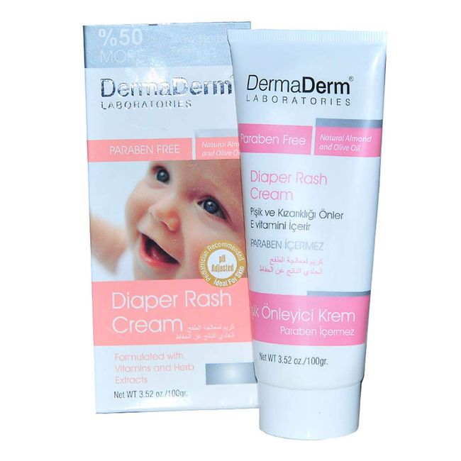 Dermaderm Pişik Kızarıklık Önleyici Krem 100 Gr. Doğal Bitkisel