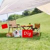 WEITBF 12Pcs 8×12 Inch Solid Red Flags Small Blank Sublimation DIY Flags on Stick Mini Triangle Handheld Solid Color Graffiti Flag
