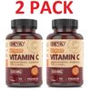 DEVA VEGAN VITAMIN C - 500 MG WITH ZINC & ELDERBERRY 90 Tablets (2 pack)