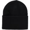 Dickies, Unisex, ACRYLIC CUFFED BEANIE HAT, BLACK, OS