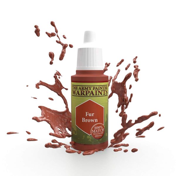 Army Painter WP1122 Warpaints - Fur Brown, 18 ml