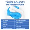 US Dental Putty Fast / Regular Set PVS VPS Impression Material Mint Base 12x 25g