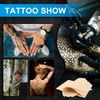 Tattoo Practice Skin - Combofix 15Pcs Blank Tattoo Practice Skin Soft Double Sides Fake Skin 7.4x5.6" Thin Eyebrow Tattoo Practice Skin for Beginner & Experienced Tattoo Artist (15pcs) (15pcs)…