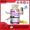 Natural Nighttime Sleep Aid - Quickly adjust the biological clock - 120 Capsules