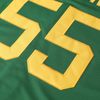 MESOSPERO Kenny Powers Baseball Jersey #55 Myrtle Beach Mermen Stitched Men Movie Baseball Jersey Blue Green (55 Powers Green, XXX-Large)