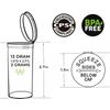 315 Blueberry Vials - 13 DRAM Pop Top Bottle - Smell Proof Containers
