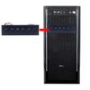 6 Hard Disk Control System Intelligent Control Management System HDD SSD Power Switch with 5.25CD-ROM Bay