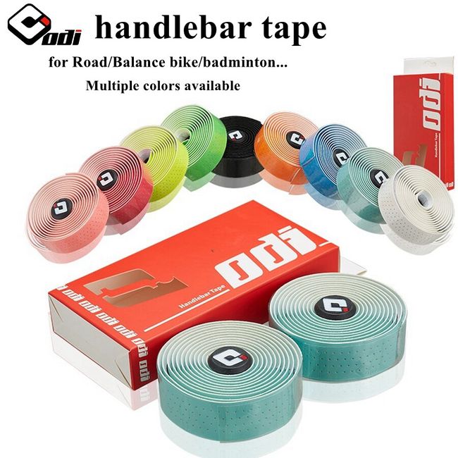 Road Bike Handlebar Tape Bicycle Cycling Bar Grip Tape Wraps Adhesive EVA  Red