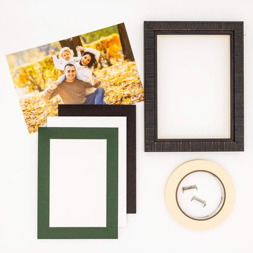 13x19 Mat Bevel Cut for 11x16 Photos - Acid Free Hunter Green Precut Matboard - For Pictures, Photos, Framing - 4-ply Thickness