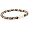 David Van Hagen Mens Leather Bracelet - Multi-Colour