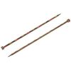 KnitPro 25 cm x 6 mm Symfonie Single Pointed Needles, Multi-Color