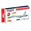 Hataka Early SU-27S/P/UB „Flanker-B/C” Paint Set # AS104