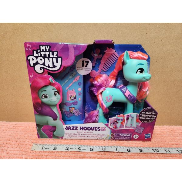 Hasbro My Little Pony "Jazz Hooves" Pedicure Party Toy Play Set 2023