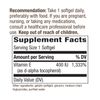 Nature's Way Vitamin E 268 mg per serving 100 Softgels