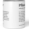 JUNIWORDS Mug Definition Plaster Black (7228440)