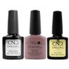 CND Shellac Field Fox plus Base, Top Coat, Set