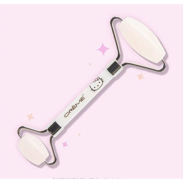 The Crème Shop x Hello Kitty Love Quartz Facial Massage Roller New in Box +Bonus