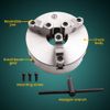 20cm 3 Jaw 8" Self Centering Lathe Chuck for CNC Drilling 3-M10 Mounting Thread