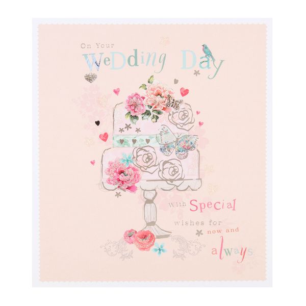 Hallmark Wedding Card "Special Wishes" - Small