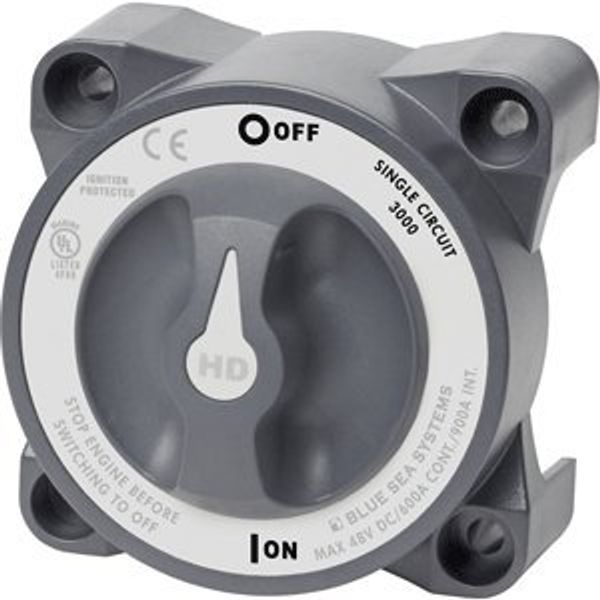 BLUE SEA BATTERY SWITCH HD ON/OFF "Prod. Type: Electrical"
