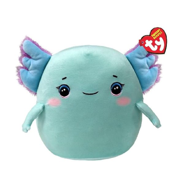 Ty - SquishaBoo - Charlie Axolotl 10" /Plush