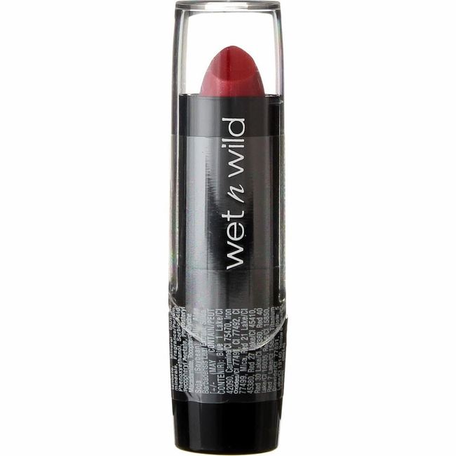 Wnw Lipstick 539a Sf Chry Size 0.13o Wet & Wild Silk Finish Lipstick 539a Cherry