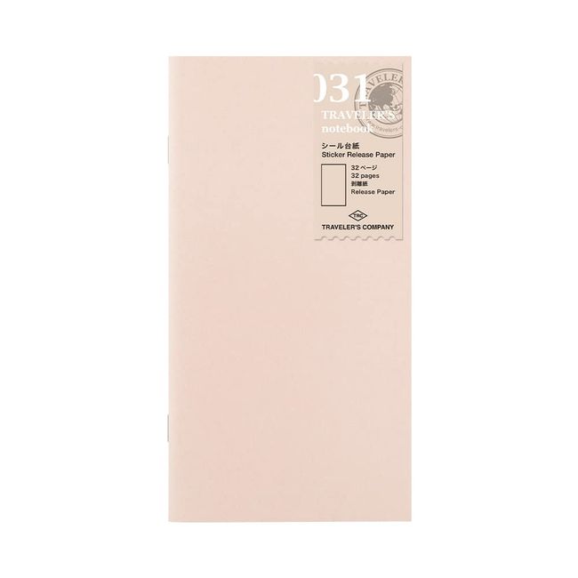 Travelers Company 14468006 Traveler's Notebook Refill Sticker Card, Regular Size