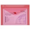 Snopake A5 Polyfile Popper Wallet with Press Stud Closure – Classic Assorted [Pack of 5] Ref: 11395