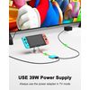 Gmeaou Switch Docking Station for Nintendo Switch Dock, Portable Switch Base Accessories, Switch TV Adapter Compatible Steam Deck/Switch OLED
