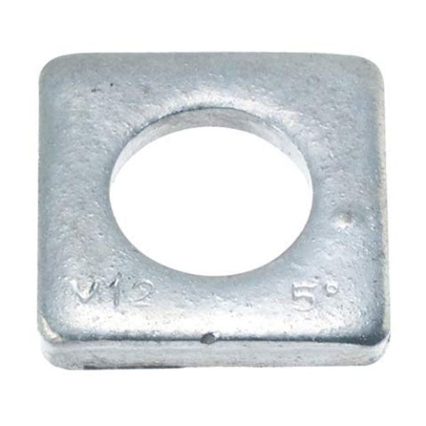 Tool mania Taper Washers, Inclined Washers, Iron, Dobbed Plating, M10X5°, 50 Sheets