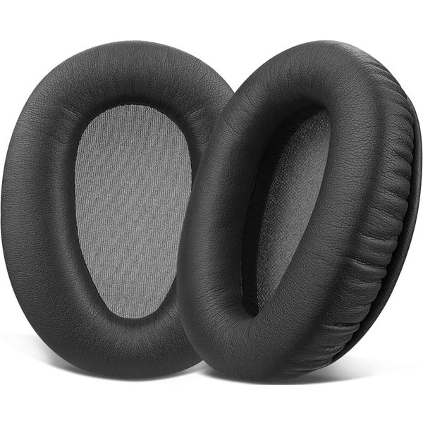 SOULWIT Replacement Ear Pads Cushions for Sony WH-CH700N (WHCH700N) & MDR-ZX780 (ZX780DC)/MDR-ZX770 (ZX770BN ZX770BT), Earpads for MDR-10R (10RNC 10RBT) Over-Ear Headphones (Black)