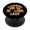 Cleaning Lady Housekeeper PopSockets Adhesive PopGrip