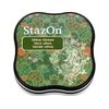 Tsukineko StazOn Midi Pad, Olive Green