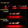 For 2012-2014 Ford Focus Smoked Rear Reflector Tail LED Sequential Signal lights