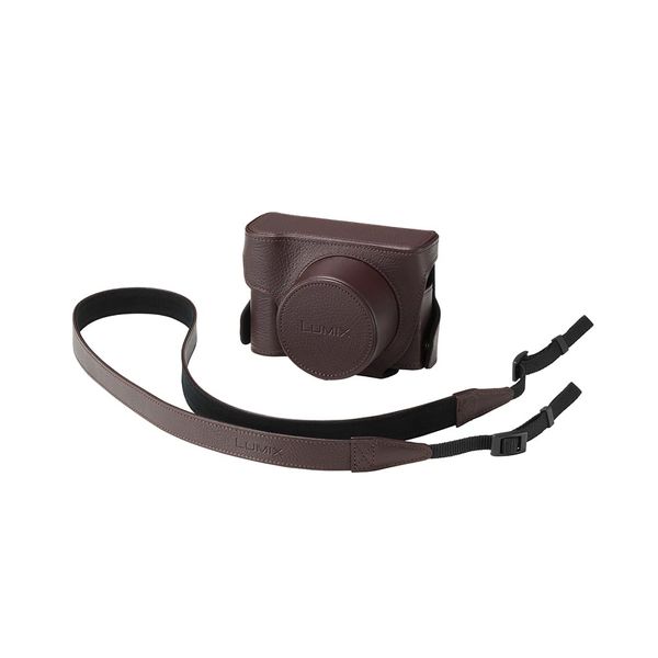 Panasonic LUMIX DMW-CLX100ET Compact Leather Camera Case - Brown