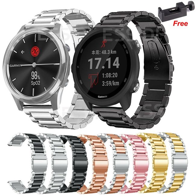 For Garmin Forerunner 55 / 158 Silicone Bracelet Watch Band TPU