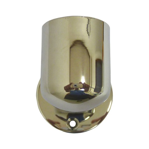 Polar Bear Straight Bracket Stop (3 Holes) 1.5 inches (38 mm) Mirror Surface BR-47 (Handrail Installation Parts)