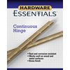 Hardware Essentials 851973 Continuous Pin 12" x 1-1/2" Brass