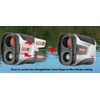 Caddytek Golf Laser Rangefinder with Pin Seeking and Slope CaddyView V2