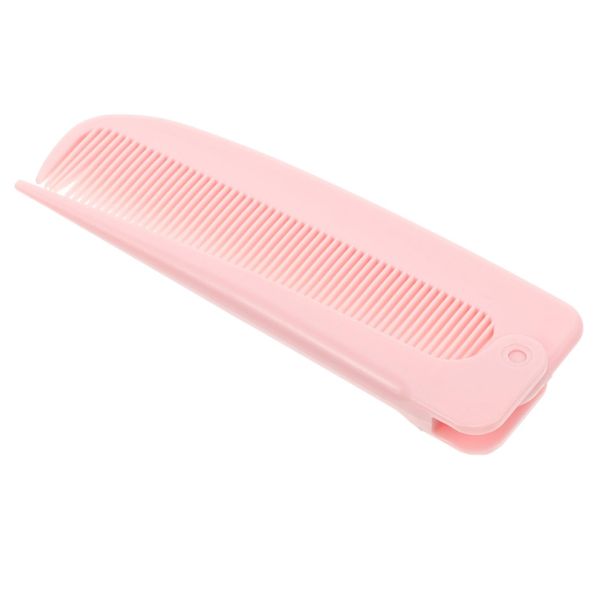 FOYTOKI Folding Comb Travel Comb Pocket Comb Parting Combs for Braiding Hair Detangling Comb Rat Tail Combs Rat Tail Edge Brush Small Comb Hair Comb Detangle Comb Plastic Foldable Miss Set