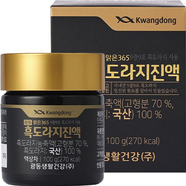Guangdong Pure 365 Black Bellflower Extract Domestic Gujeunggupo Ultra High Concentrate, 400g