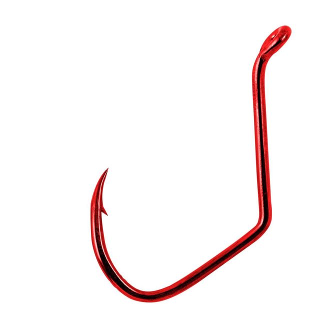 Matzuo Sickle Octopus Hook (Pack of 25), Red Chrome, 1 (141062-1)