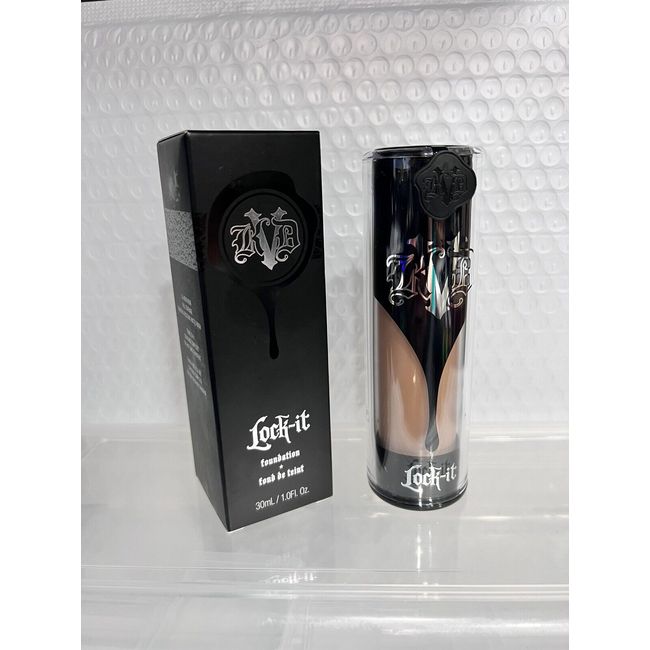 KAT VON D KVD Lock-It Foundation 30mL/1 Oz Medium #52 Warm NIB