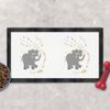 'Elephant Flower Shower' Pet Feeding Mat (PM00023905)