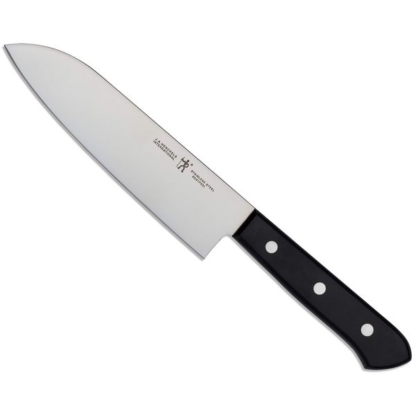 Henckels 10055-161 "Lost Fly Santoku Knife, 6.5 inches (165 mm), Made in Japan" Santoku Knife, Stainless Steel, Dishwasher Safe, Made in Seki City, Gifu Prefecture