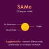 SAMe 200mg (60 Tablets)- Premium Ingredient from Italy