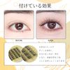LASHIDOL False Eyelashes, Partial False Eyelashes, Self Eyelashes, Natural, Popular, DIY, Reusable, Around the Eyes, Handmade, Premium Fiber, Natural (No. 09 Daily)