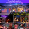 Smart 400LED Curtain String Lights Color Changing Dynamic DIY Backdrop Decor